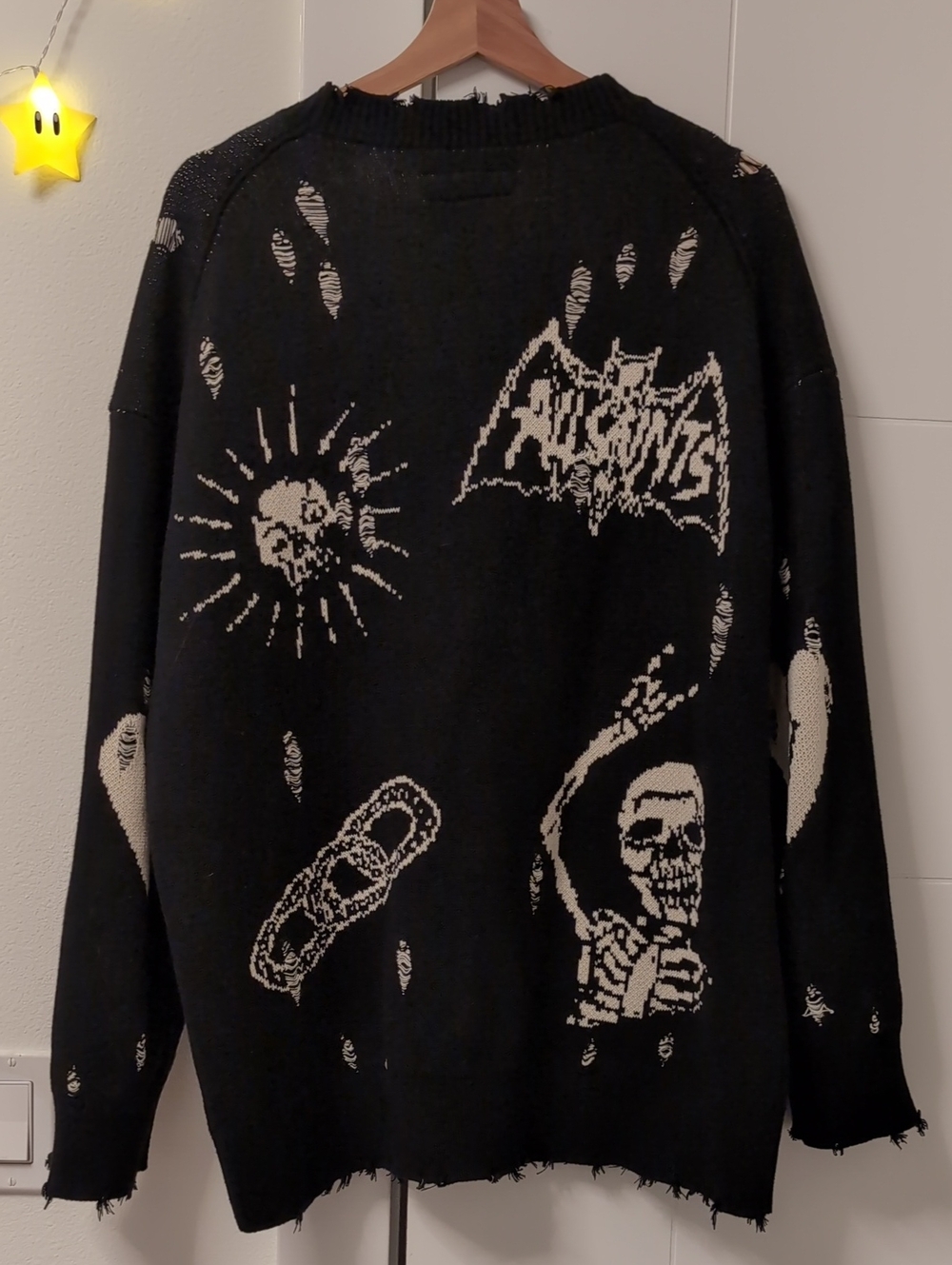 Allsaints Koto Gothic Jacquard Cardigan - Picture 5 of 6